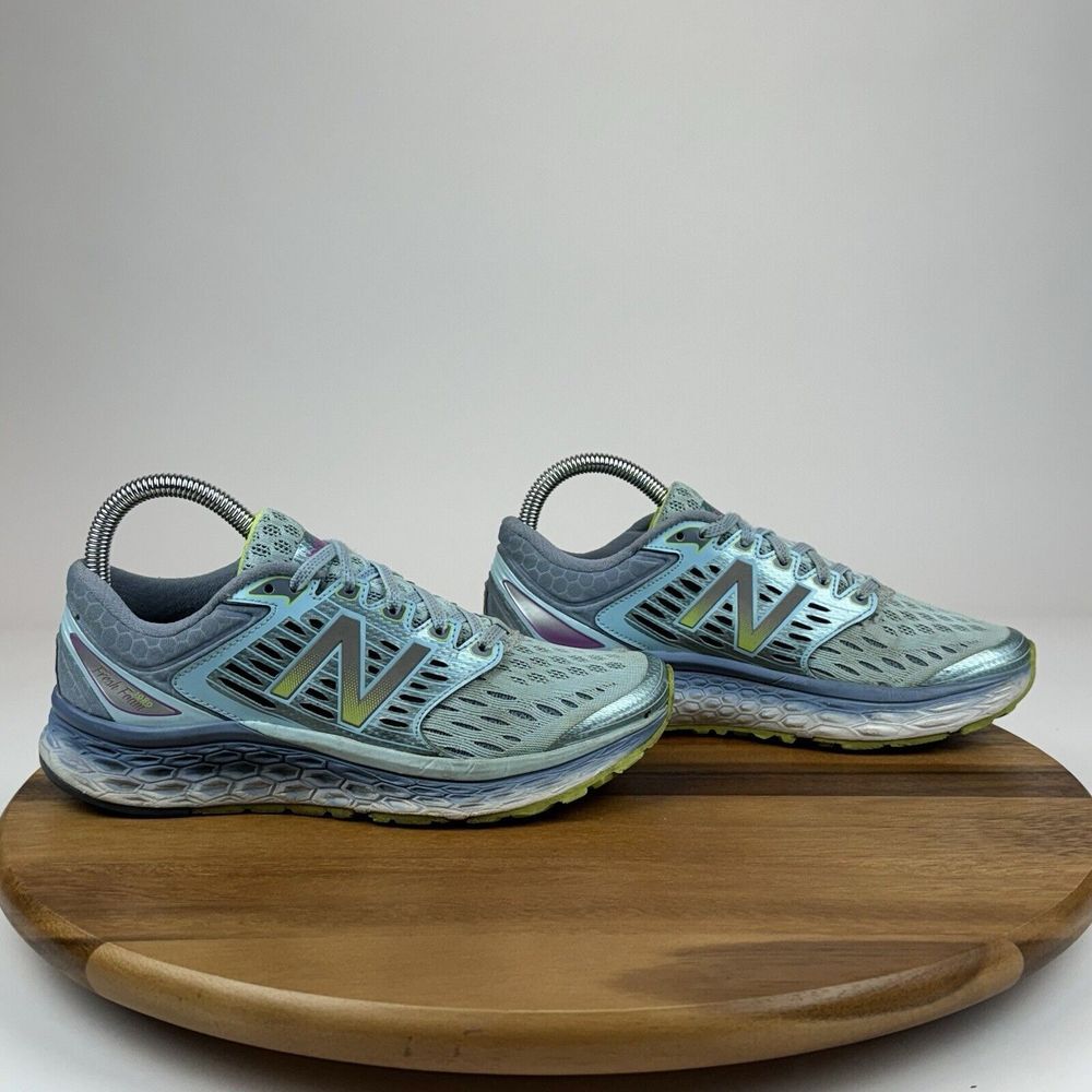 Womens New Balance Fresh Foam 1080v6 Blue Athletic Running Sneakers Shoes Size 7